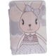 Κουβέρτα βελουτέ κρεβατιού Kikka Boo Rabbits Grey στο Bebe Maison