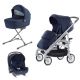 Πολυκαρότσι Inglesina Trilogy System Quattro Sailor Blue σκελετός City silver/white στο Bebe Maison