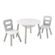 Kidkraft table with 2 chairs (gray-white) στο Bebe Maison