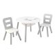 Kidkraft table with 2 chairs (gray-white) στο Bebe Maison