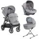 Πολυκαρότσι Inglesina Aptica Quattro Silk Grey στο Bebe Maison