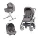 Πολυκαρότσι Inglesina Trilogy System Quattro Stone Grey σκελετός City titanium/slate στο Bebe Maison