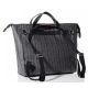 Τσάντα αλλαξιέρα Pacapod  Saunton Charcoal herringbone στο Bebe Maison