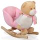 Κουνιστό ζωάκι Cangaroo Bear Pink στο Bebe Maison