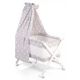 Ξύλινο λίκνο Cangaroo Cassy grey White Stars στο Bebe Maison