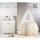 Large tulle basket with Picci veil, Sleepy Cream design στο Bebe Maison