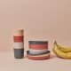 Bamboo σετ 4 πολύχρωμων μπολ Ekobo Scandi στο Bebe Maison