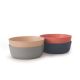 Bamboo σετ 4 πολύχρωμων μπολ Ekobo Scandi στο Bebe Maison