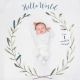 Βρεφικό σετ δώρου με milestones Lulujo Hello world στο Bebe Maison